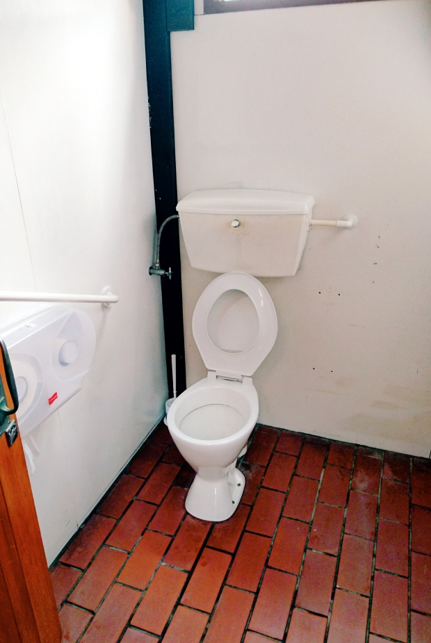 Whakatane Airport, internal, disability access toilet