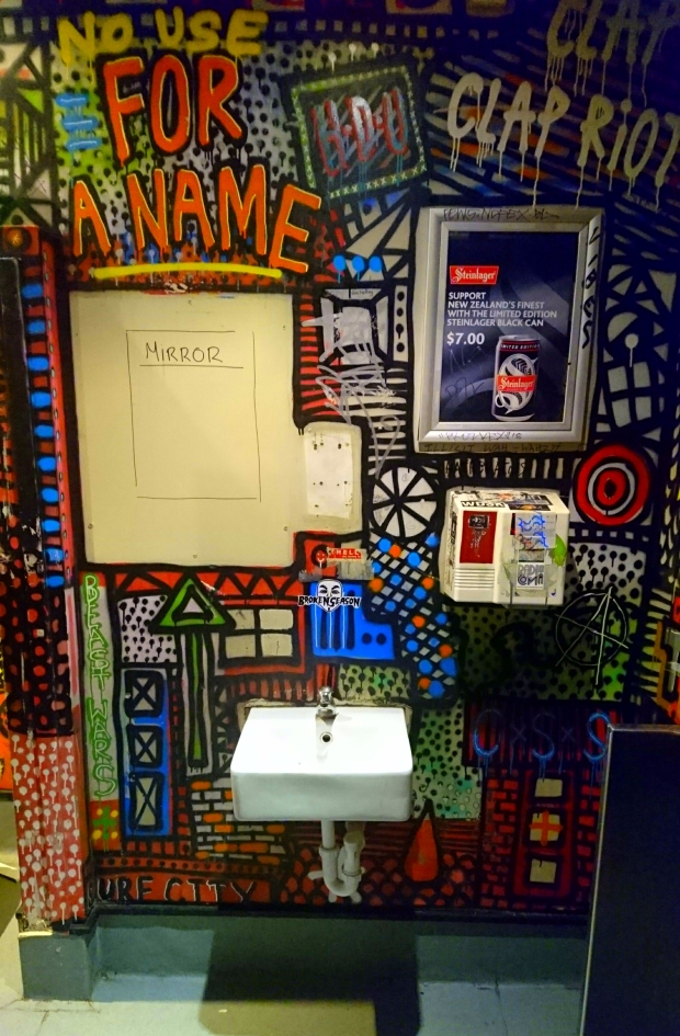 Kings Arms toilet interior, Men's bathroom, sink